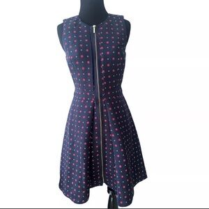 Tommy Hilfiger Navy Dress with Red Pattern